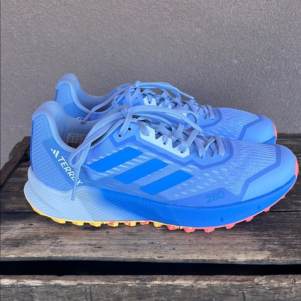 Adidas Terrex Blue Agravic Flow 2.0 Trail Running Shoe